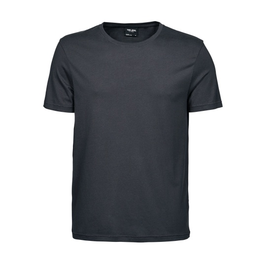 T-shirt Meski Slim Organiczna Bawelna TJ5000 - Dark Grey (Solid)