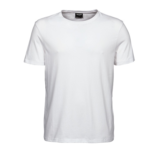 T-shirt Meski Slim Organiczna Bawelna TJ5000 - White