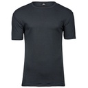 T-shirt Męski Slim Bawełna Organiczna Interlock TJ520 - Dark Grey (Solid)