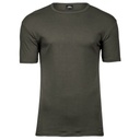 T-shirt Męski Slim Bawełna Organiczna Interlock TJ520 - Deep Green