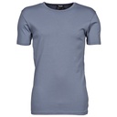 T-shirt Męski Slim Bawełna Organiczna Interlock TJ520 - Flint Stone