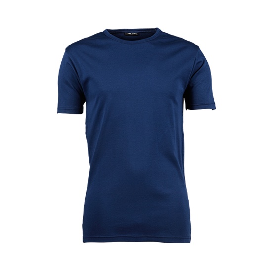 T-shirt Meski Slim Bawelna Organiczna Interlock TJ520 - Indigo