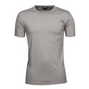 T-shirt Męski Slim Bawełna Organiczna Interlock TJ520 - Stone