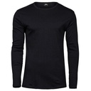Koszulka Meska Slim Bawelna Organiczna Interlock TJ530 - Black