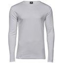 Koszulka Meska Slim Bawelna Organiczna Interlock TJ530 - White