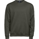 Bluza Klasyczna Bawełna Czesana Szczotkowana TJ5429 - Deep Green