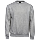 Bluza Klasyczna Bawełna Czesana Szczotkowana TJ5429 - Heather Grey