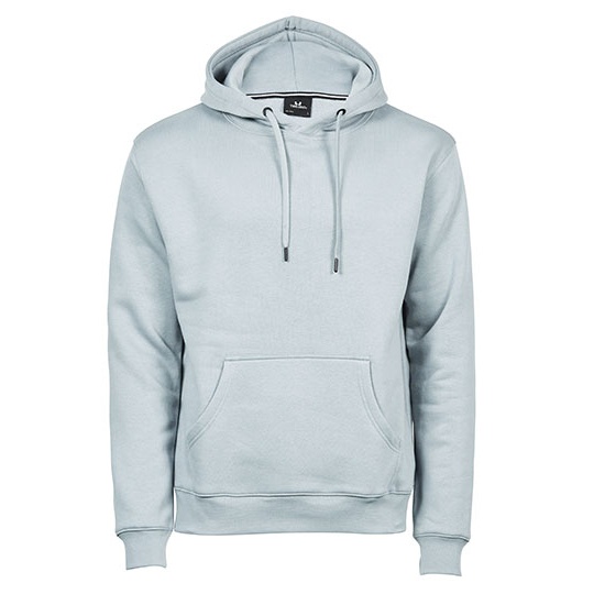 Bluza z Kapturem Klasyczna Bawelniana Szczotkowana TJ5430 - Ice Blue