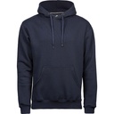 Bluza z Kapturem Klasyczna Bawełniana Szczotkowana TJ5430 - Navy