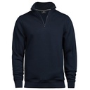 Bluza Dresowa Bawełniana Z Zamkiem TJ5438 - Navy