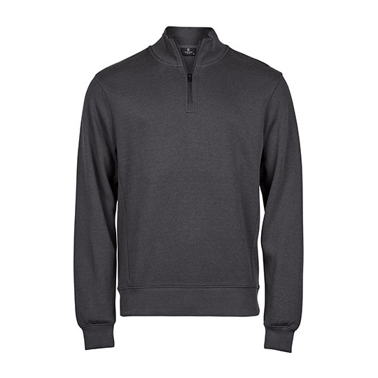Bluza Polgolf Interlock Bawelna Czesana TJ5506 - Dark Grey (Solid)