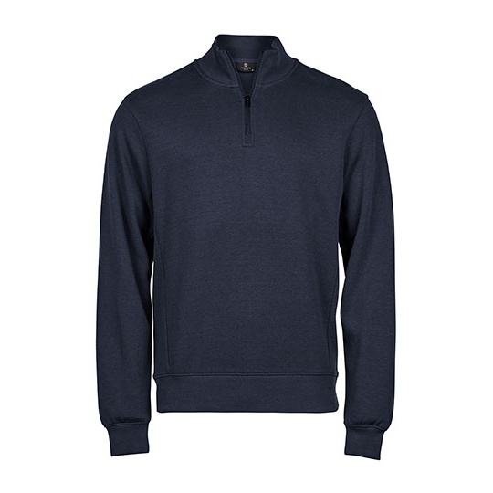 Bluza Półgolf Interlock Bawełna Czesana TJ5506 - Navy