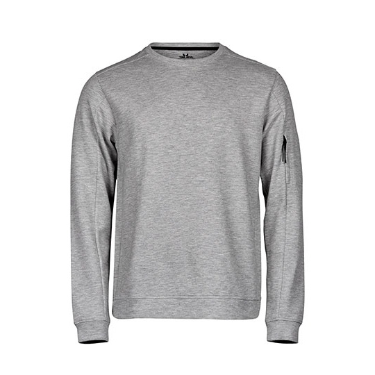 Bluza dresowa meska TJ5700 - Heather Grey