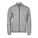 Bluza Sportowa Z Zamkiem Bawełna Czesana TJ5704 - Heather Grey