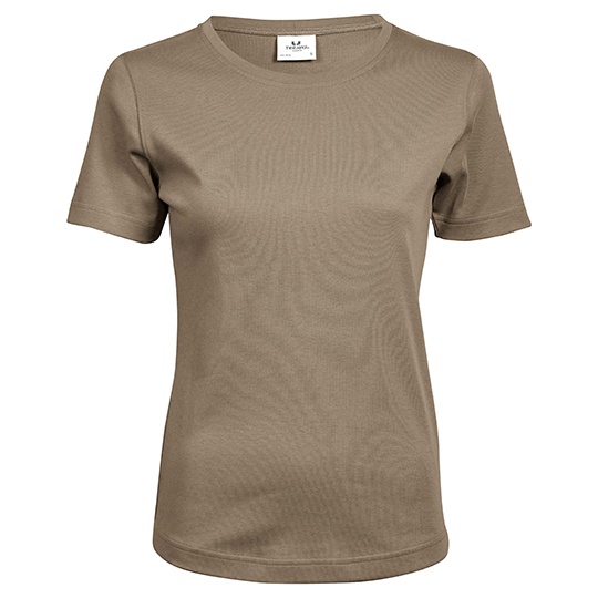 T-shirt Damski Slim Interlock Bawełna Organiczna TJ580N - Kit