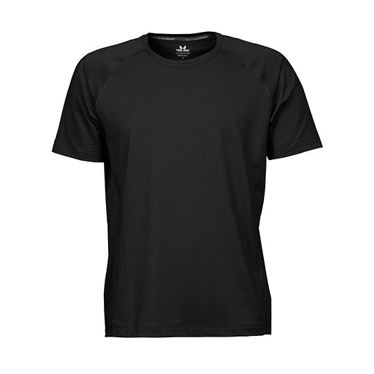 Koszulka Meska Sportowa Szybkoschnaca TJ7020N - Black