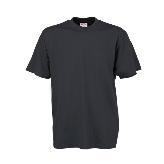 T-shirt Meski Klasyczny Bawelniany TJ8000 - Dark Grey (Solid)