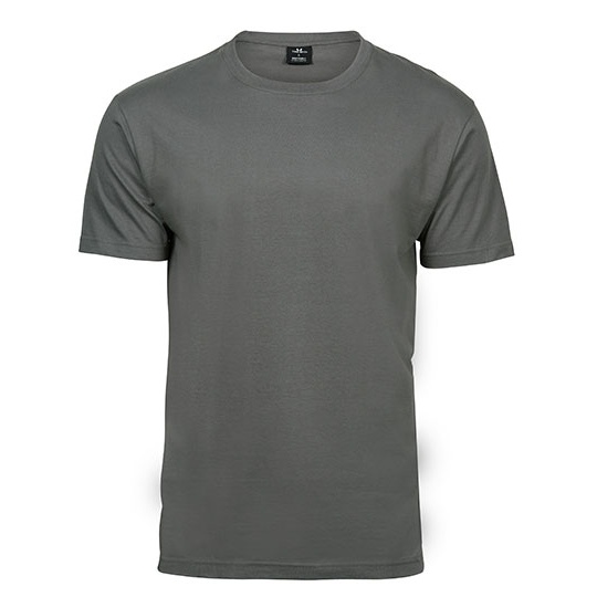 T-shirt Meski Klasyczny Bawelniany TJ8000 - Powder Grey