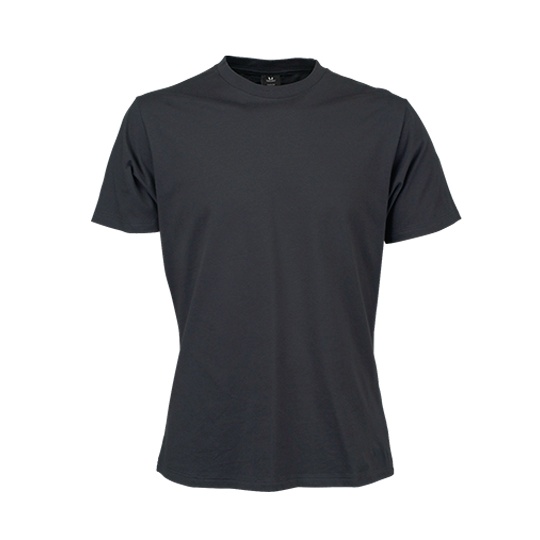 T-shirt Meski Slim Bawelniany TJ8005 - Dark Grey (Solid)