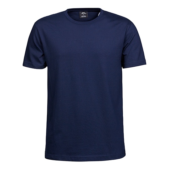 T-shirt Meski Slim Bawelniany TJ8005 - Navy