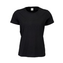 T-shirt Damski Slim Bawelna Czesana TJ8050 - Black