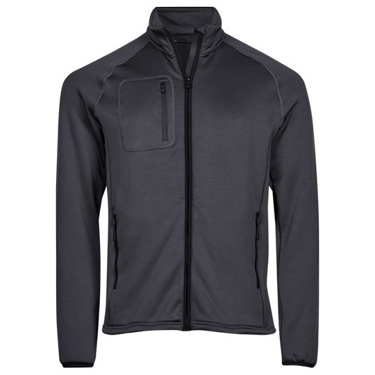Kurtka Nowoczesna Polar Stretch TJ91000 - Dark Grey (Solid)