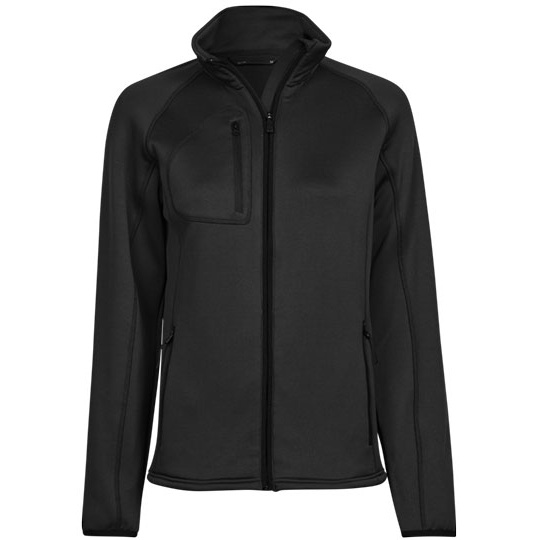 Bluza Damska Dopasowana Stretch Polar TJ9101 - Black