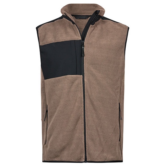 Kamizelka Bezrekawnik Polar Ripstop TJ9122 - Clay & Black