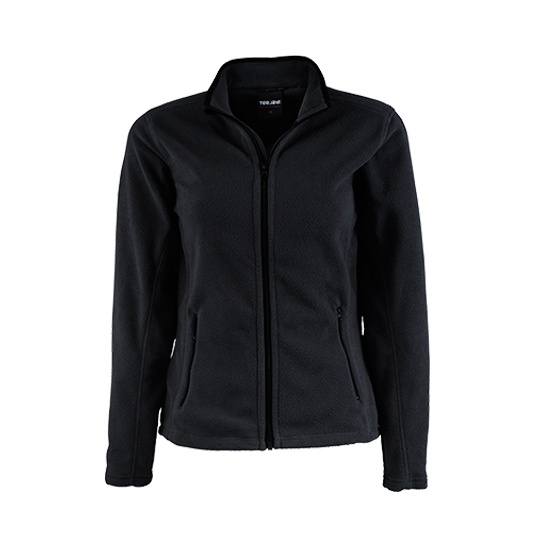 Bluza Damska Dopasowana Mikropolar z Recyklingu TJ9170 - Black