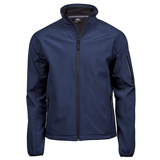 Męska kurtka softshell slim TJ9510 - Navy