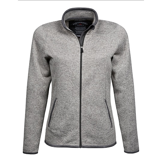 Bluza Dopasowana Polar z Recyklingu TJ9616 - Grey Melange