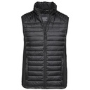 Kamizelka Meska Dopasowana Softshell Wodoodporna TJ9624 - Black & Black