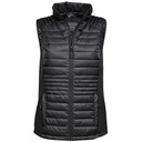 Kamizelka Damska Dopasowana Softshell Wodoodporna Oddychajaca TJ9625 - Black & Black