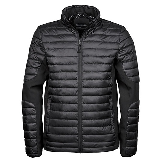 Kurtka Klasyczna Softshell Wodoodporna Oddychająca TJ9626 - Black & Black