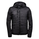 Kurtka Klasyczna Softshell Wodoodporna TJ9628 - Black & Black