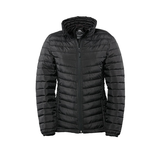 Kurtka Damska Slim Poliester Recykling Wodoodporna TJ9631 - Black