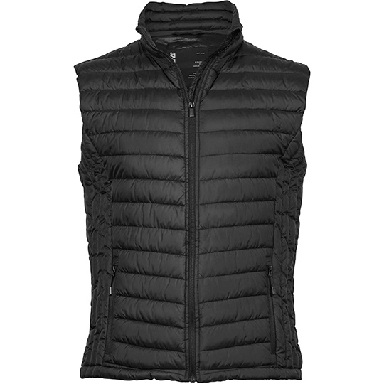 Kamizelka Slim Poliester Recykling Wodoodporna TJ9632 - Black