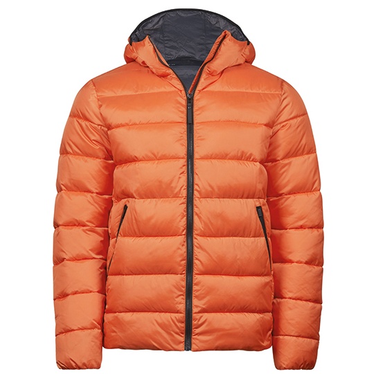Lekka kurtka z kapturem TJ9646 - Dusty Orange