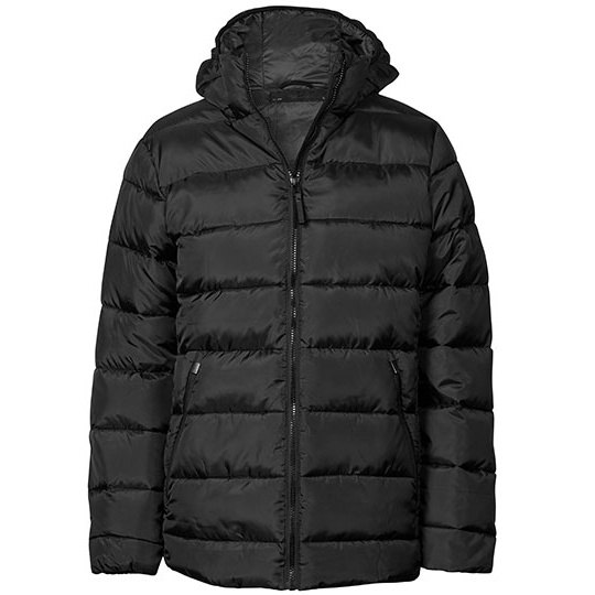 Damska lekka kurtka z kapturem TJ9647 - Black