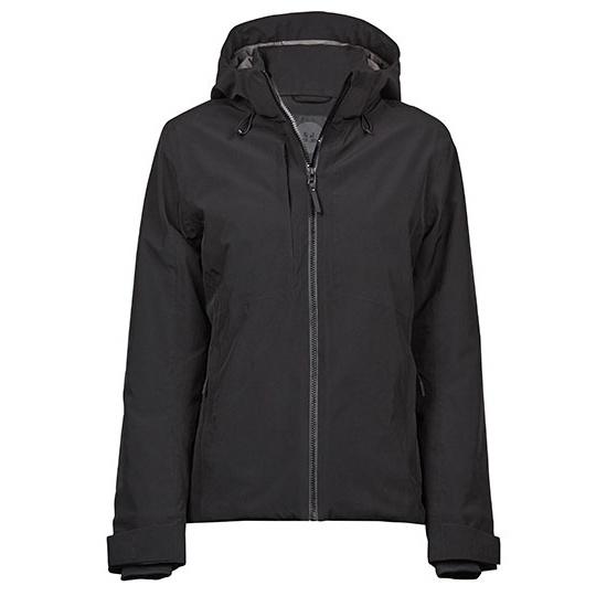 Damska zimowa kurtka przeciwdeszczowa TJ9681 - Black
