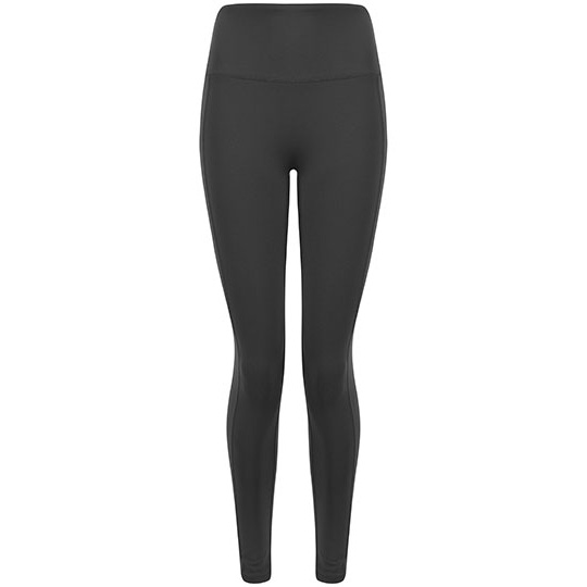 Legginsy Damskie Slim Strecz Wysoka Talia TL370 - Charcoal Grey