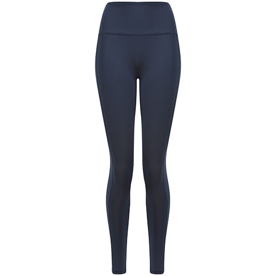 Legginsy Damskie Slim Strecz Wysoka Talia TL370 - Navy