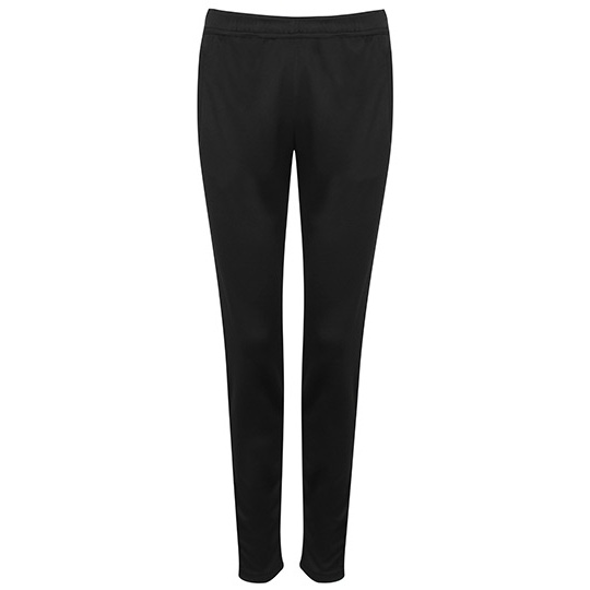 Damskie spodnie treningowe slim TL581 - Black