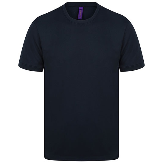 Koszulka sportowa slim W024 - Navy