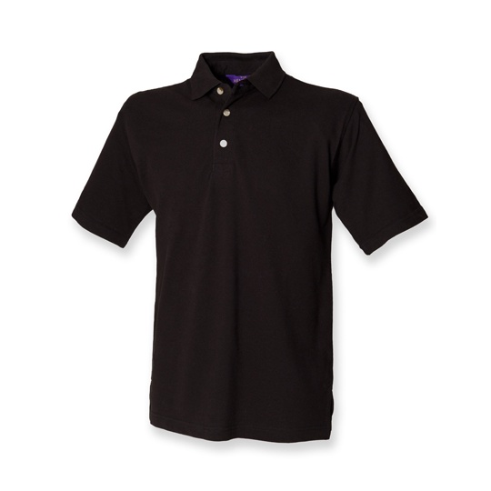 Koszulka Polo Meska Klasyczna Pika W100 - Black