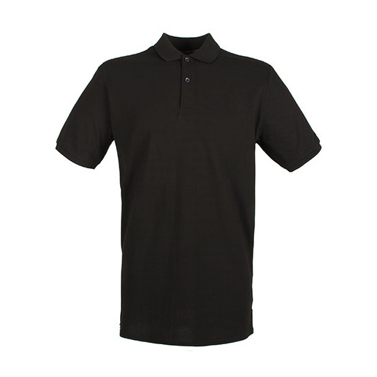 Koszulka Polo Męska Bawełniana Pika W101 - Black