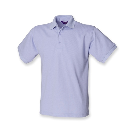 Męska klasyczna koszulka polo z krótkim rękawem W400 - Lavender