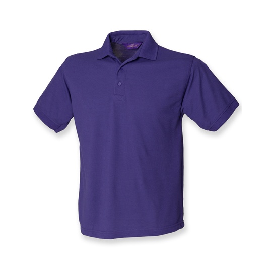 Koszulka Polo Klasyczna Pika Bawelniana W400 - Purple