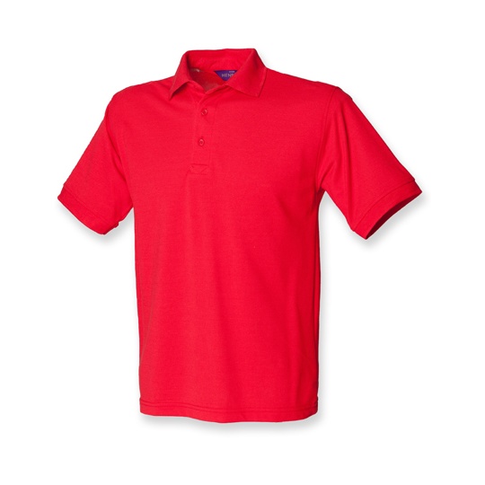Koszulka Polo Klasyczna Pika Bawelniana W400 - Red