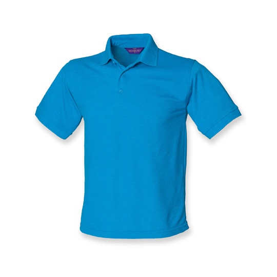 Koszulka Polo Klasyczna Pika Bawelniana W400 - Sapphire Blue